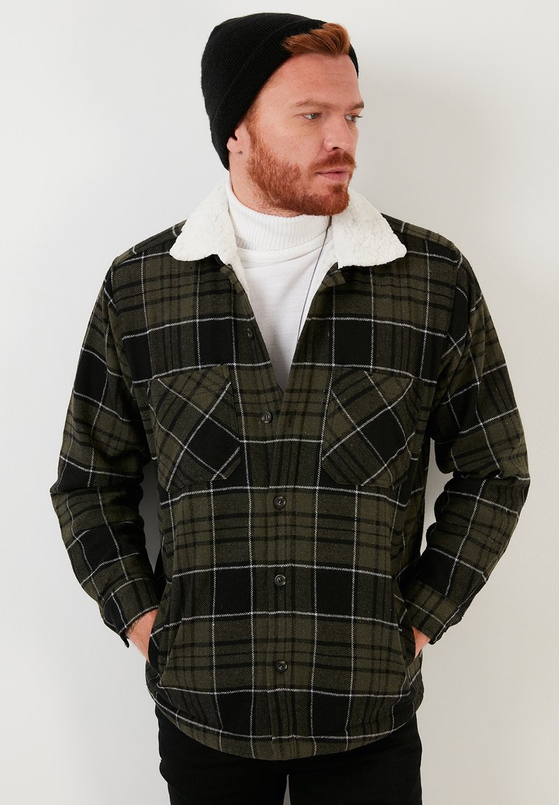 Buratti REGULAR FIT - Giacca da mezza stagione - khaki