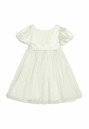 JoJo Maman Bébé REGULAR FIT - BALLOON SLEEVE SASH FLOWER - Kokteiļkleita/ballīšu kleita - cream