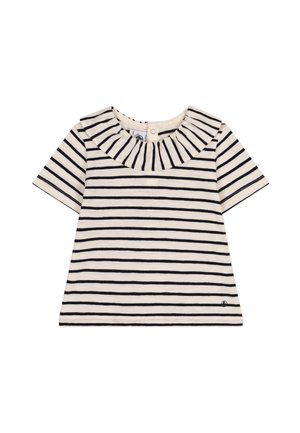 MABOULE - T-shirt imprimé - navy/white