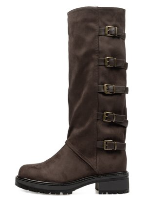 LILLIAN - Botas con plataforma - marron