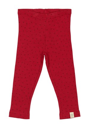 HEART - Legíny – nohavice - jet red biking red