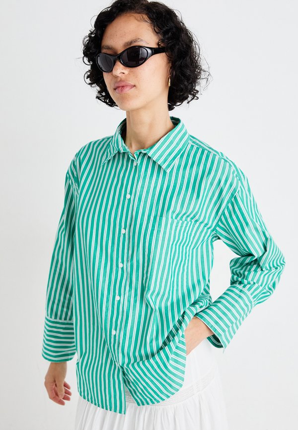 POPLIN  - Button-down blouse4