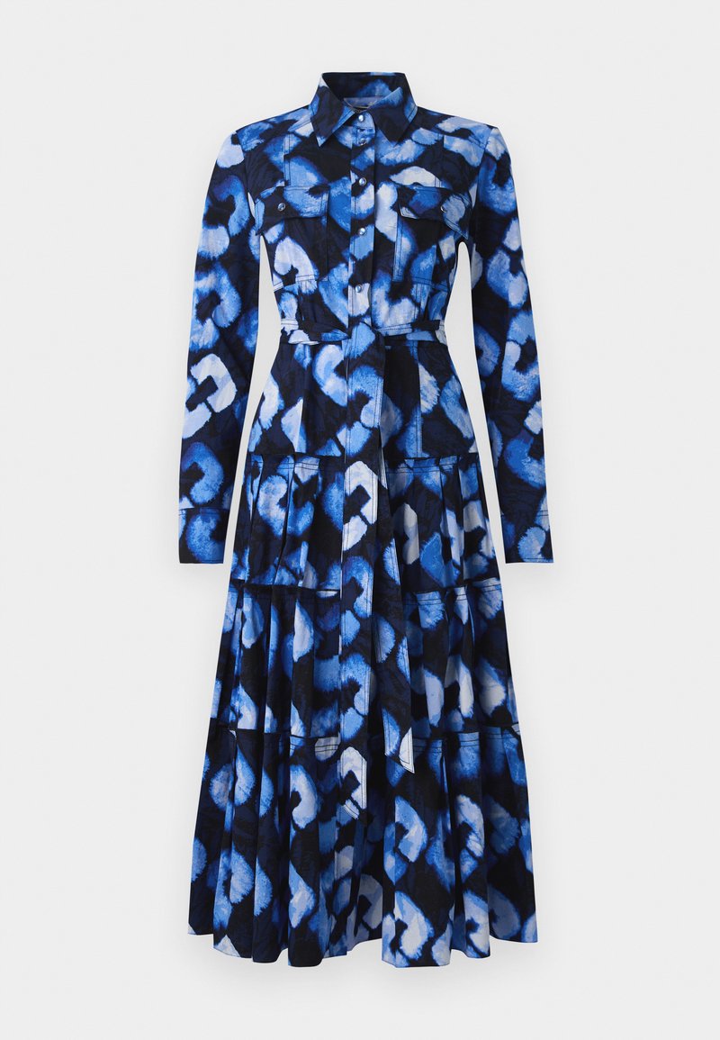 Diane von Furstenberg Blousejurk donkerblauw Diane von Furstenberg Blousejurk donkerblauw