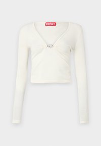 PIAFFY - Strikkegenser - white denim
