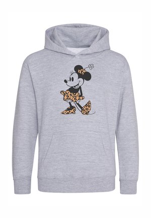 MICKEY & FRIENDS LEOPARD MOUSE - Hættetrøje - heather grey
