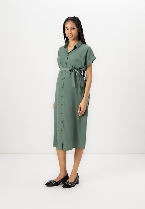 OLMHANNOVER SHIRT DRESS - Shirt dress - laurel wreath