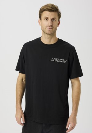 TWO SOON MICKEY MAUS - Potiskana majica - black