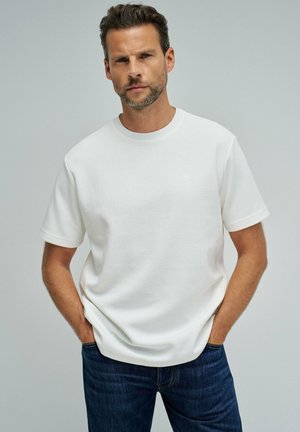 REGULAR - Camiseta básica - beige