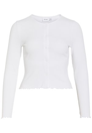 VILA, VIABENIA BUTTON - Cardigan - optical snow