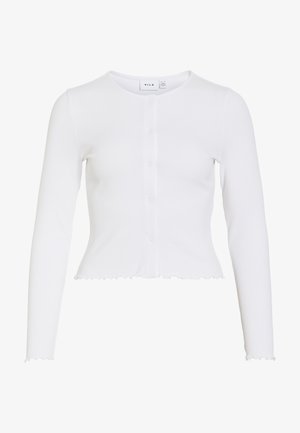 VILA, VIABENIA BUTTON - Cardigan - optical snow