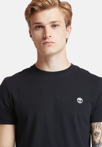 Timberland SHORT SLEEVE  - Tricou basic - black