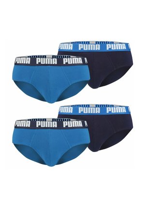 LOGO BÜNDCHEN 4ER PACK - Slip - true blue