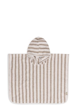 PONCHO STRIPE - Badmantel - brown