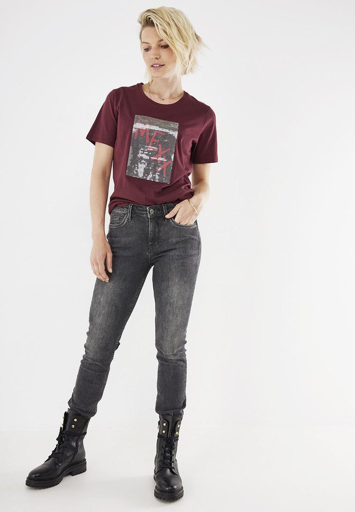 Mexx T-shirt print rood
