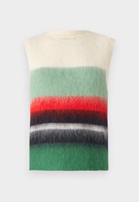 SLEEVELESS CREW NECK  - Liivi - medium green/multicoloured