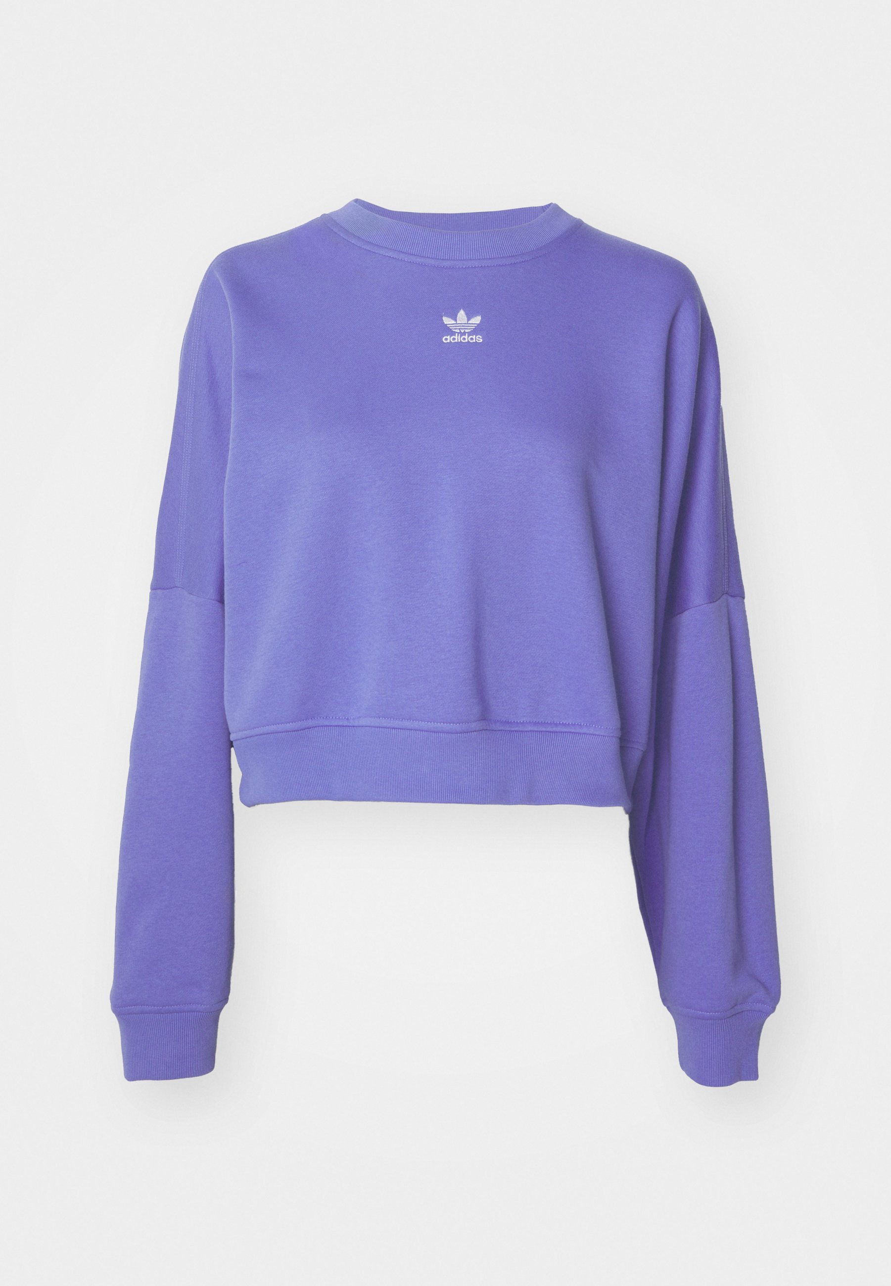 adidas Originals ESSENTIALS CREW FLEECE Sweatshirt semi blue blau Zalando.at