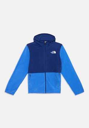 The North Face, TEEN GLACIER HOODIE UNISEX - Sudadera con cremallera - bold blue/active blue