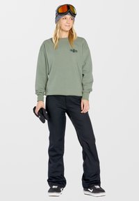 GENUS STRETCH - Snowboardbukser - black