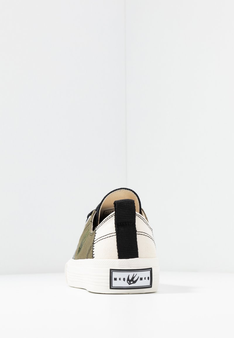 Mcq Alexander Mcqueen Swallow Capsule Trainers Khaki Skate Blue Dark Green Zalando Co Uk