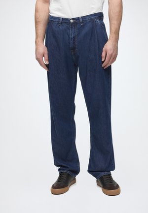 Samsøe Samsøe SAROGER PLEAT JEANS  - Straight leg jeans - washed soft denim