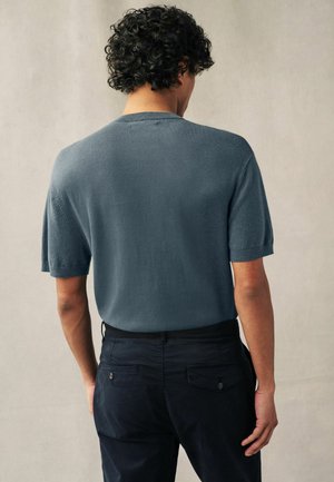 Next CREW NECK - Lihtne T-särk - slate grey