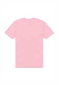 T-shirt a maniche corte di colore rosa uniforme, realizzato in morbido cotone. Design classico con scollatura rotonda, vestibilità standard, senza motivi o accenti visibili.