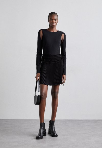 Helmut Lang CUT OUT CREW - Pullover - schwarz
