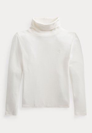 COTTON BLEND TURTLENECK - Longsleeve - nevis
