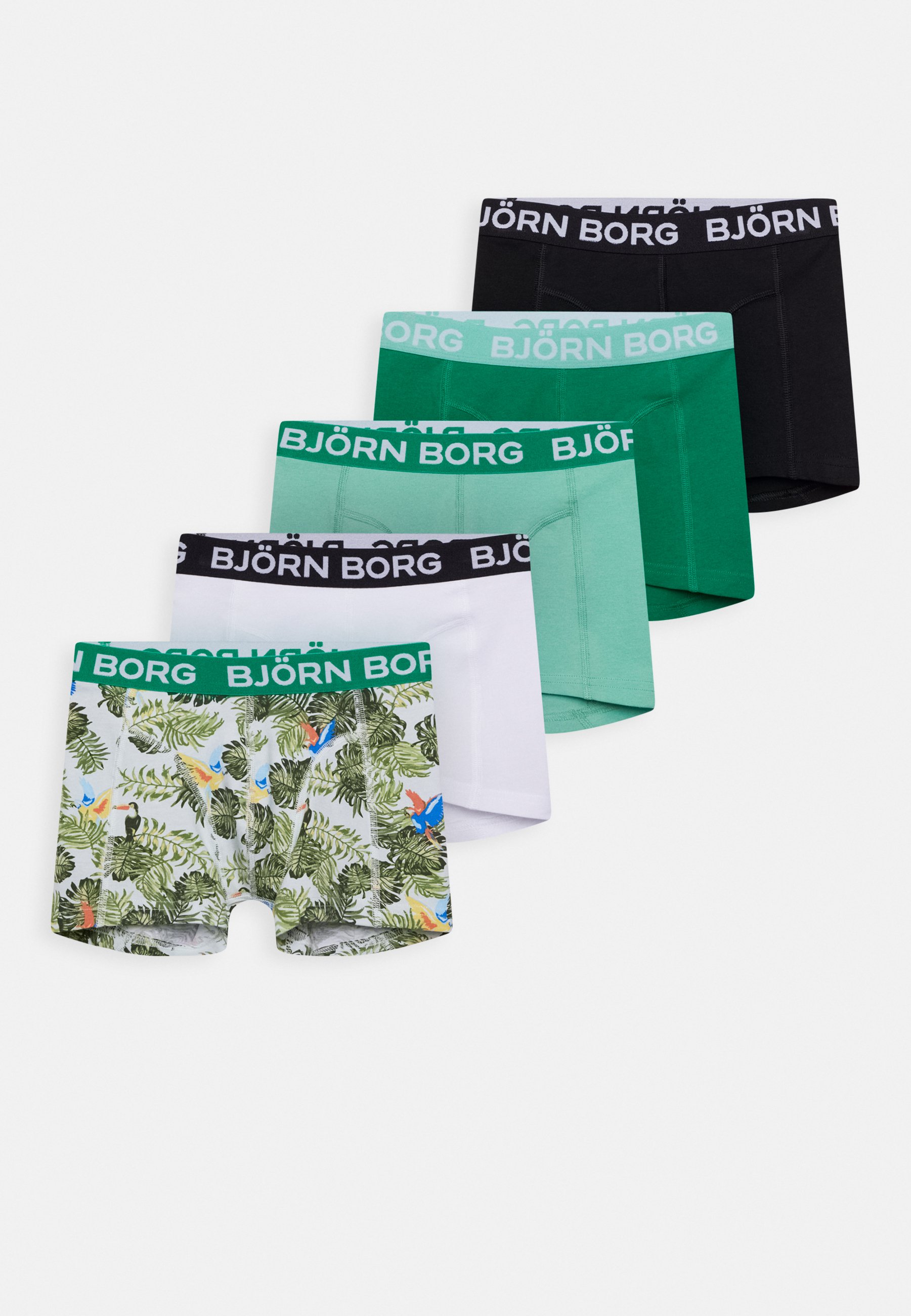Björn Borg CORE BOXER 5PACK - Boxer - green/verde - Zalando.es