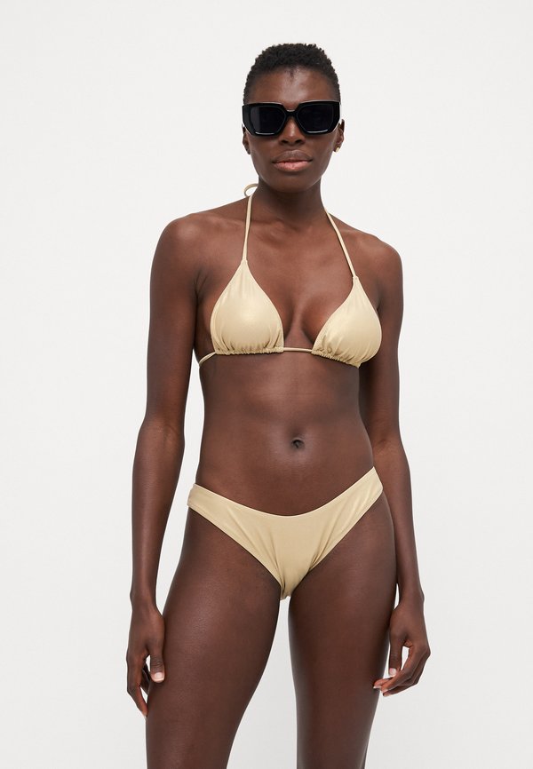 THE LUXE TRI  - Bikini top - champagne3