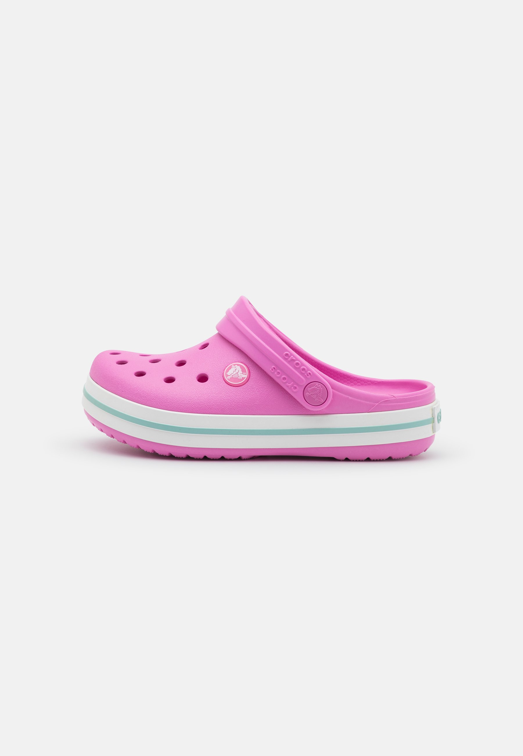 Crocs CROCBAND - Muiltjes - taffy pink/donkerroze - Zalando.nl