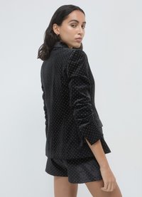 Calliope MONOPETTO A POIS - Blazer - nero