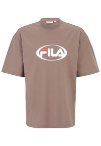 Fila Camiseta estampada - deep taupe