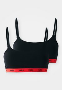 TWIN BRALETTE 2 PACK - Toppe - black