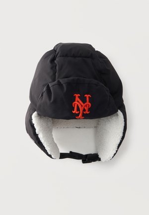 New Era, ALPHA INDUSTRIES TRAPPER NEW YORK METS UNISEX - Шапка - black