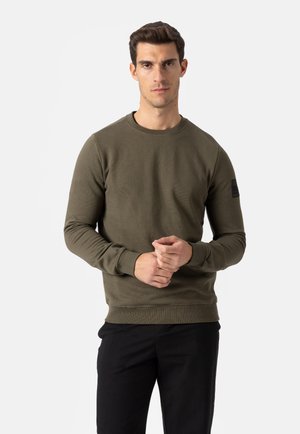 PARTITURA CLASSIC CREW NECK - Sweatshirt - grape leaf