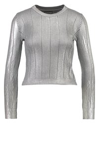 Topshop Maglione - silver-coloured