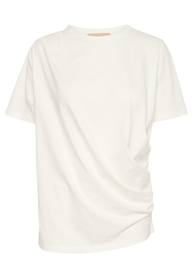culture T-shirt basic crème