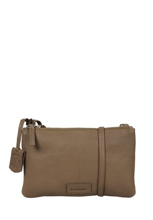 Burkely SOFT SKYLAR DOUBLE POCKET ZIP - Sac bandoulière - taupe