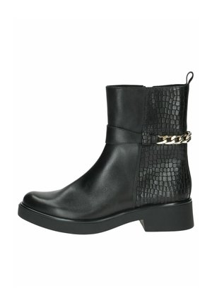 Caprice Botines camperos - black comb