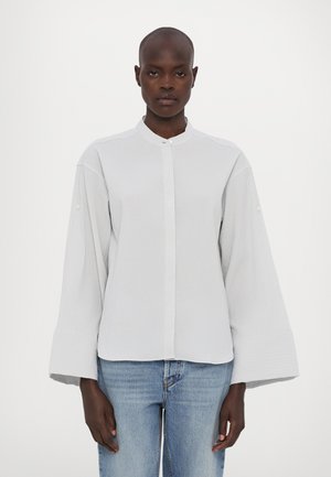 TURN UP SHIRT - Skjortebluse - soft grey