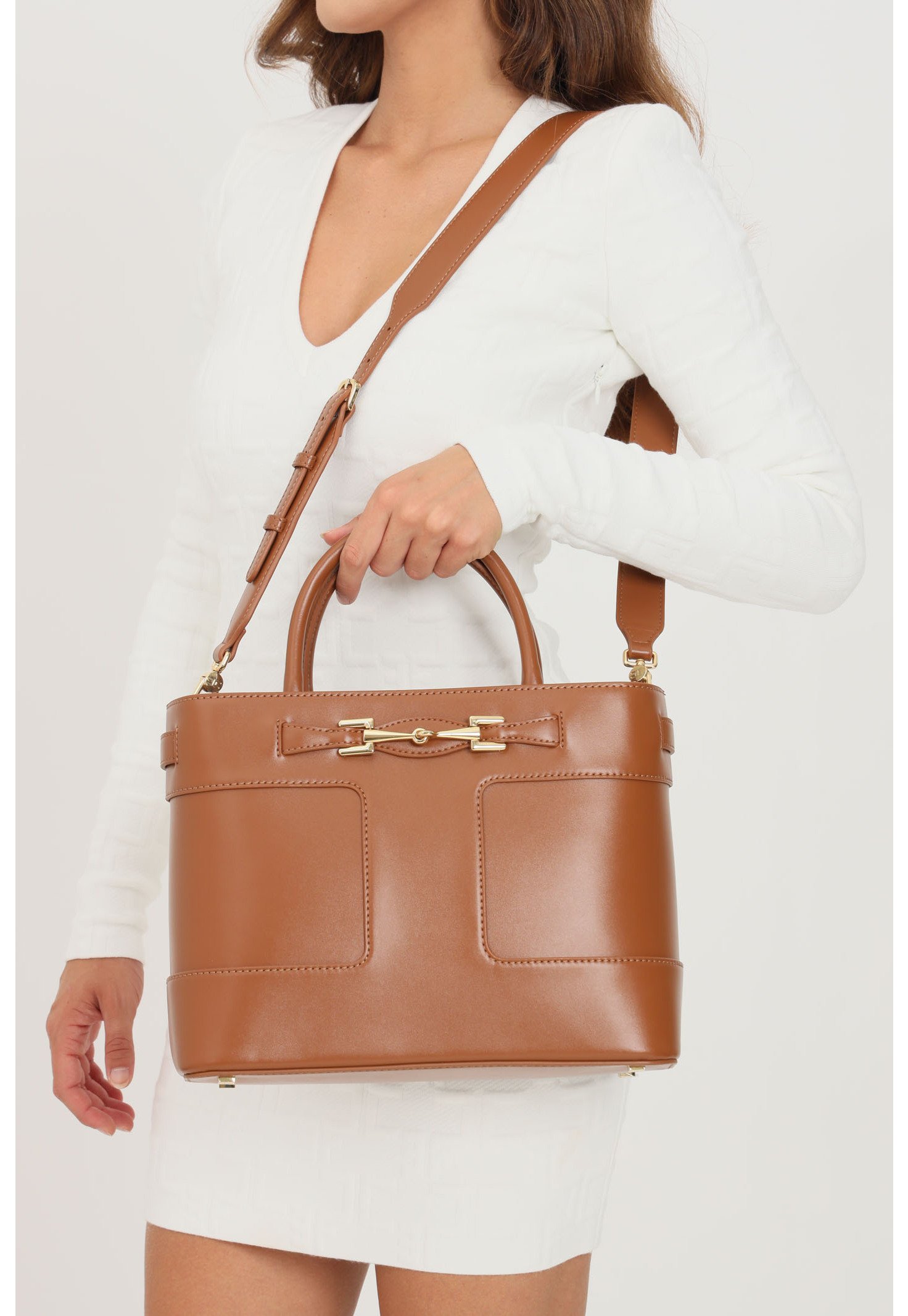Elisabetta Franchi Borsa a mano - cuoio/marrone - Zalando.it