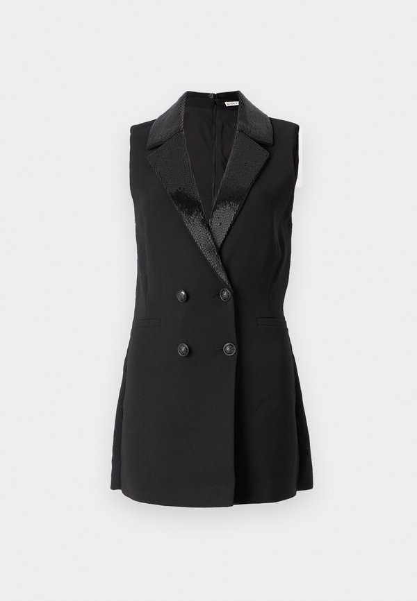 CARLENA BREASTED TUXEDO ROMPER - Jumpsuit4