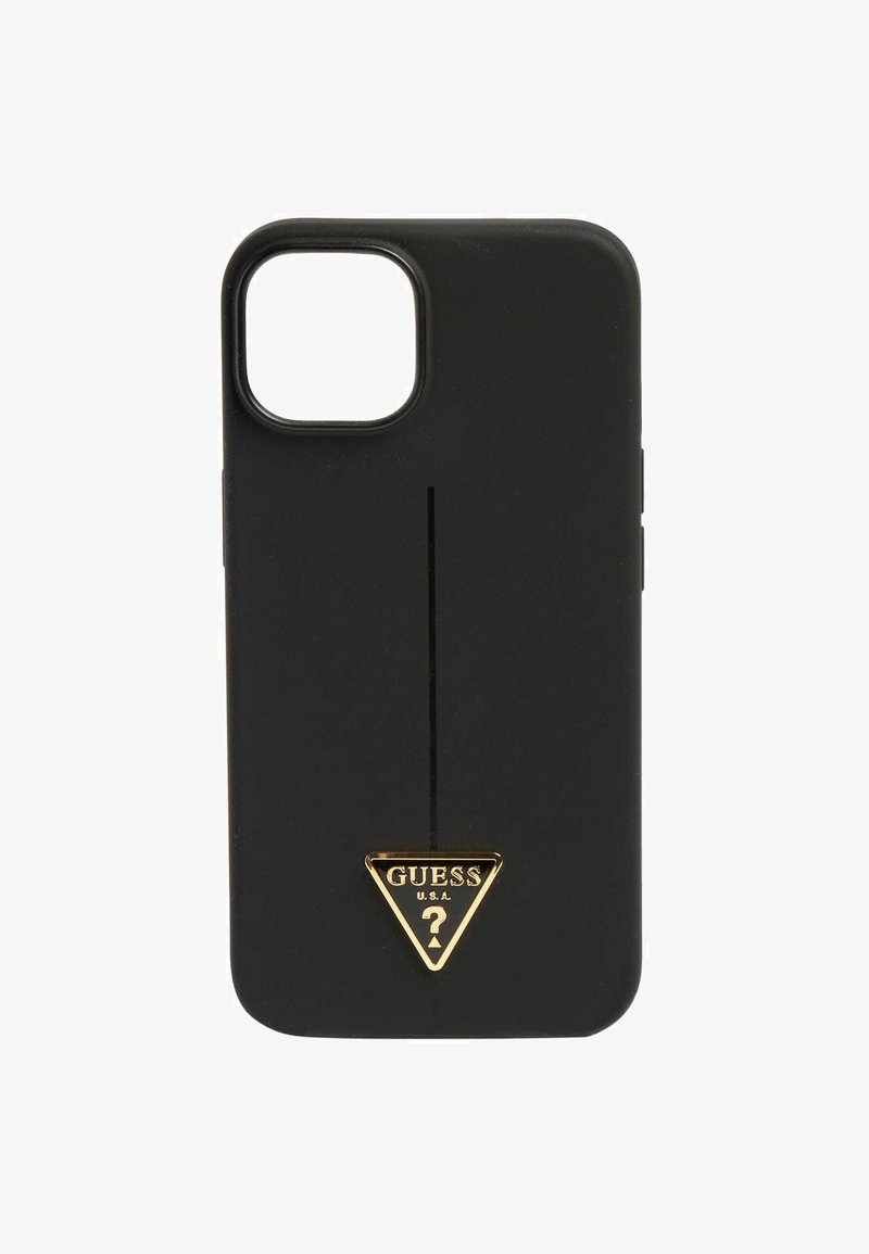 Funda Para IPhone 14 (6.1") Guess - Carcasa Rígida TPU/PC, Diseño Perlas Translúcidas, Negro