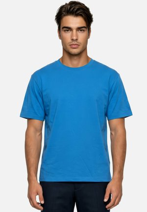 Reichstadt REICHSTADT HERREN OVERSIZED T-SHIRT 24RS058 - T-shirt basic - blue
