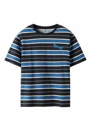 NKMTHOMAS SS NREG TOP BOX PB - Potiskana majica - salute