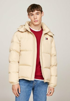 Tommy Jeans ALASKA PUFFER - Žieminė striukė - gentle gold