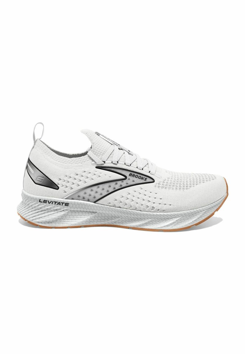 Brooks LEVITATE STEALTHFIT 6 Neutral running shoes white bran/white