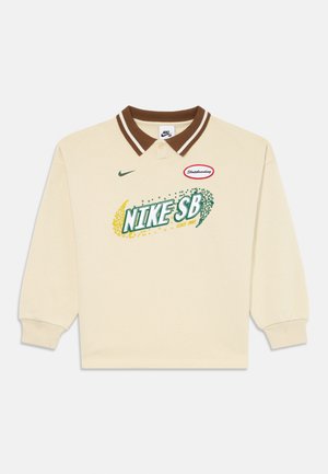 POLO UNISEX - Sweatshirt - light khaki/fir