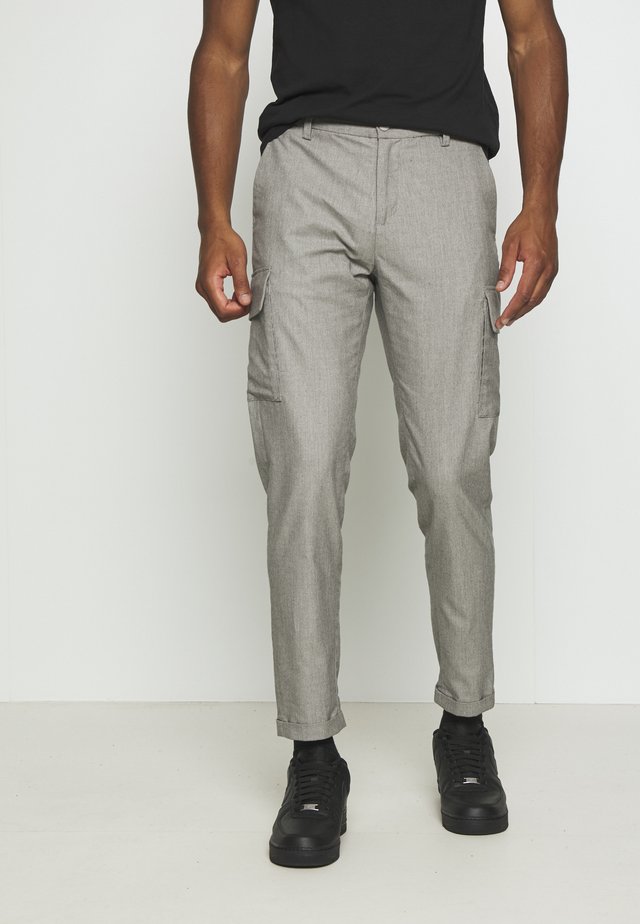 CLUB PANTS - Bukser - grey melange